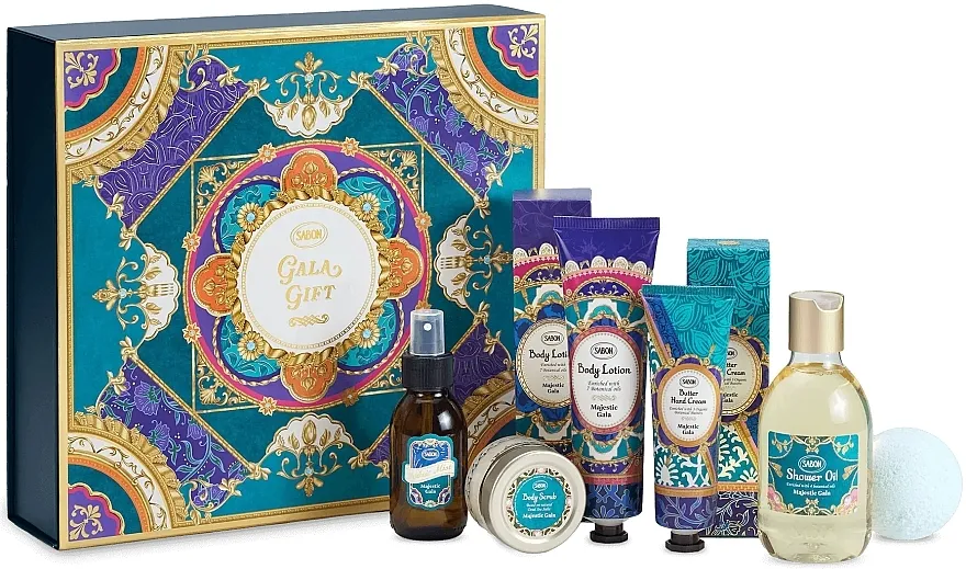 Sabon Majestic Gala Gift Kit Set, 6 proizvoda