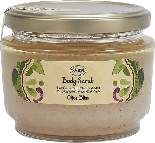 Sabon Olive Bliss Body Scrub Piling za telo