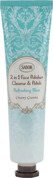 Sabon Refreshing Mint 2 in 1 Face Polisher Piling za lice