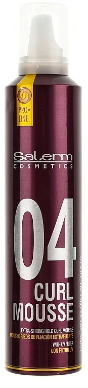 Salerm Curl Mousse Pena za volumen za oblikovanje kovrdžave kose