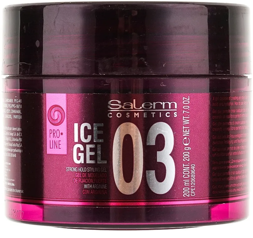 Salerm Pro Line Ice Gel Gel za kosu