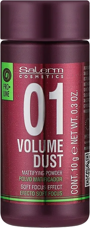 Salerm Pro Line Volume Dust 01 Mattifying Powder Puder koji daje kosi volumen i gustinu