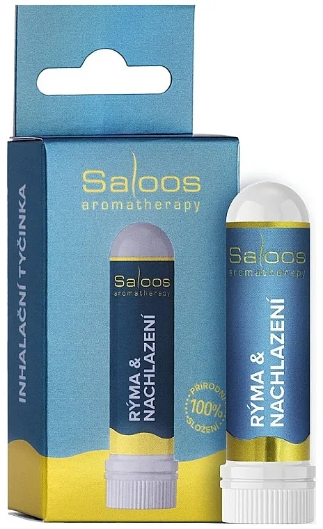 Saloos Aromatherapy For Rhinitis And Colds Inhalation Stick Inhalator za nos Curenje nosa &amp; Prehlada
