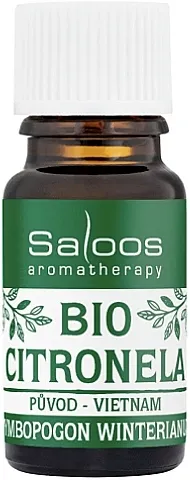 Saloos Bio Essential Oil Citronella Eterično bio ulje citronele