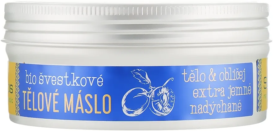 Saloos Umućen puter od šljive za lice i telo