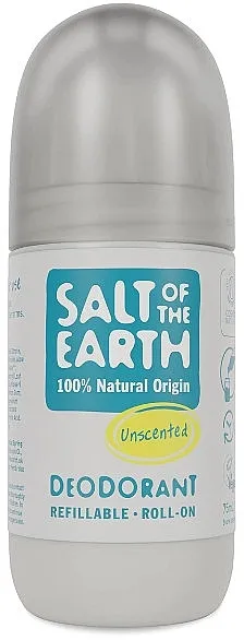 Salt of the Earth Effective Unscented Refillable Roll-On Deo Roll-on dezodorans