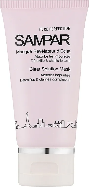 Sampar Clear Solution Mask Pročišćavajuća maska ​​za masnu i mješovitu kožu