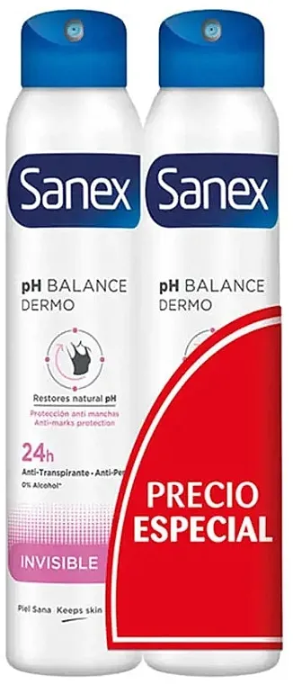 Sanex Dermo Invisible PH Balance (deo/2x200ml) Set