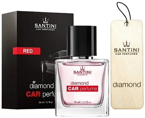 Santini Cosmetic Diamond Red Car Perfumed Miris za automobil