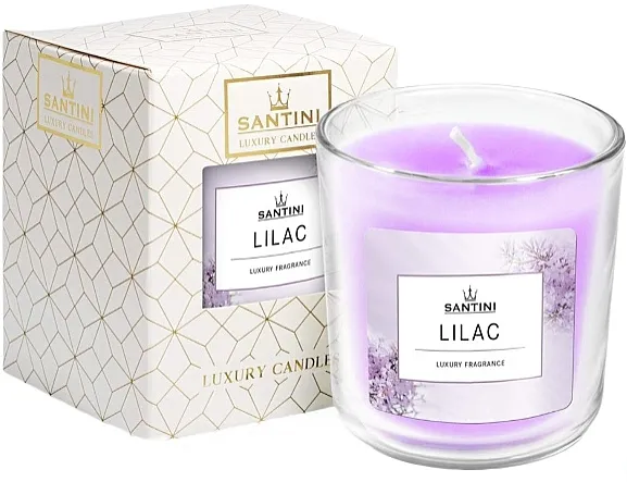 Santini Cosmetic Luxury Candle Mirisna sveća Jorgovan