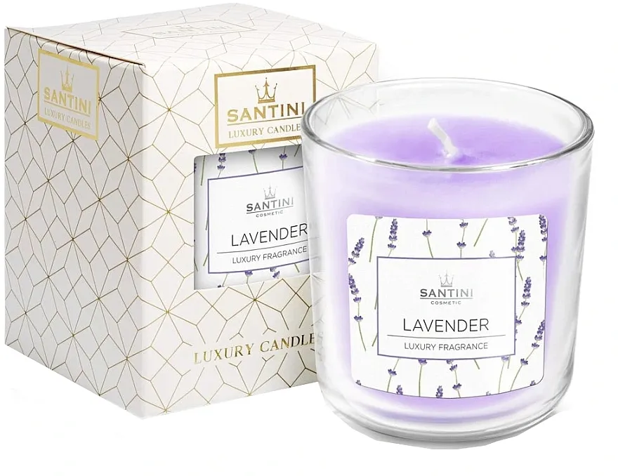 Santini Cosmetic Luxury Candle Mirisna sveća Lavanda