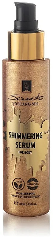 Santo Volcano Spa Shimmering Serum For Body Serum za telo