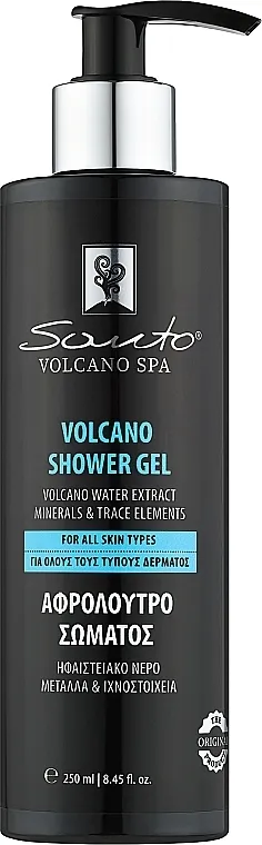 Santo Volcano Spa Shower Gel Gel za tuširanje