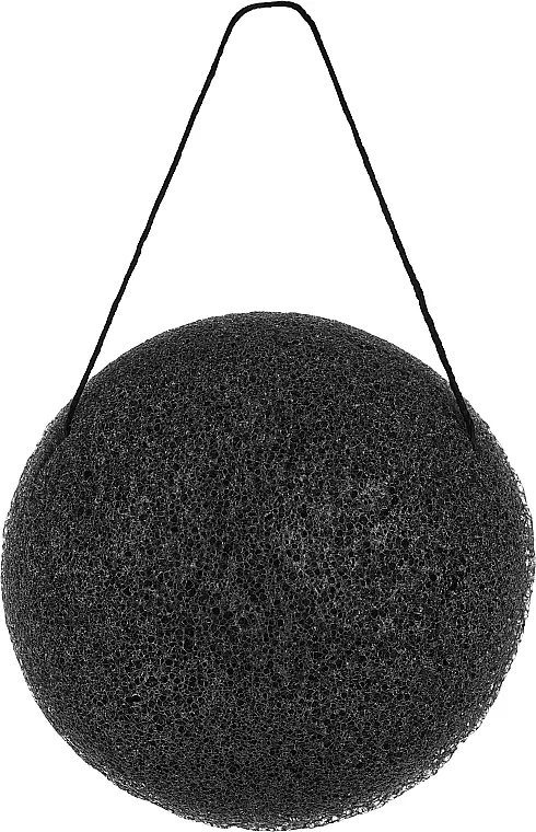 Santo Volcano Spa Volcano Black Sponge Spužva za pranje konjac, 7,5 cm