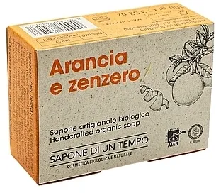 Sapone Di Un Tempo Organic Soap Orange And Ginger Organski sapun "Pomorandža i đumbir"
