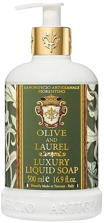 Saponificio Artigianale Fiorentino Olive &amp; Laurel Luxury Liquid Soap Prirodni tečni sapun Maslina i lovor