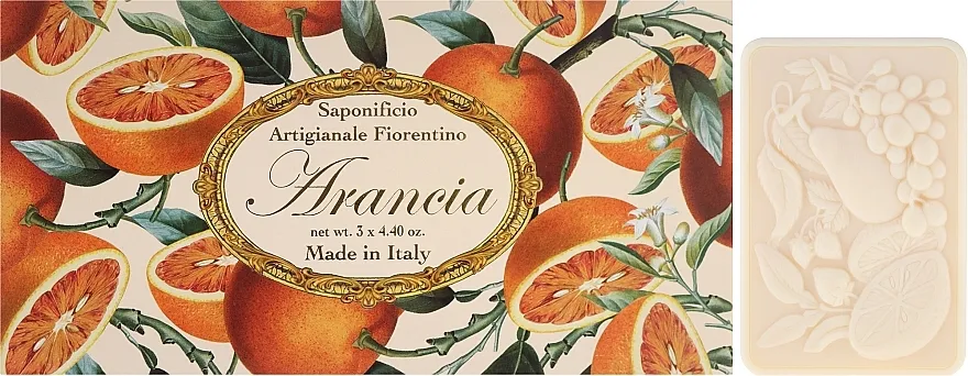 Saponificio Artigianale Fiorentino Orange Set toaletnog sapuna "Naranča"