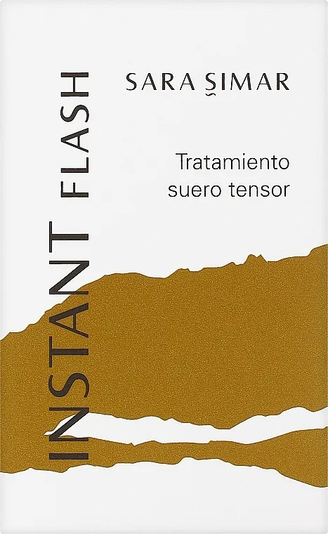 Sara Simar Instant Flash Ampoules Serum u ampulama za lice, učinak protiv starenja
