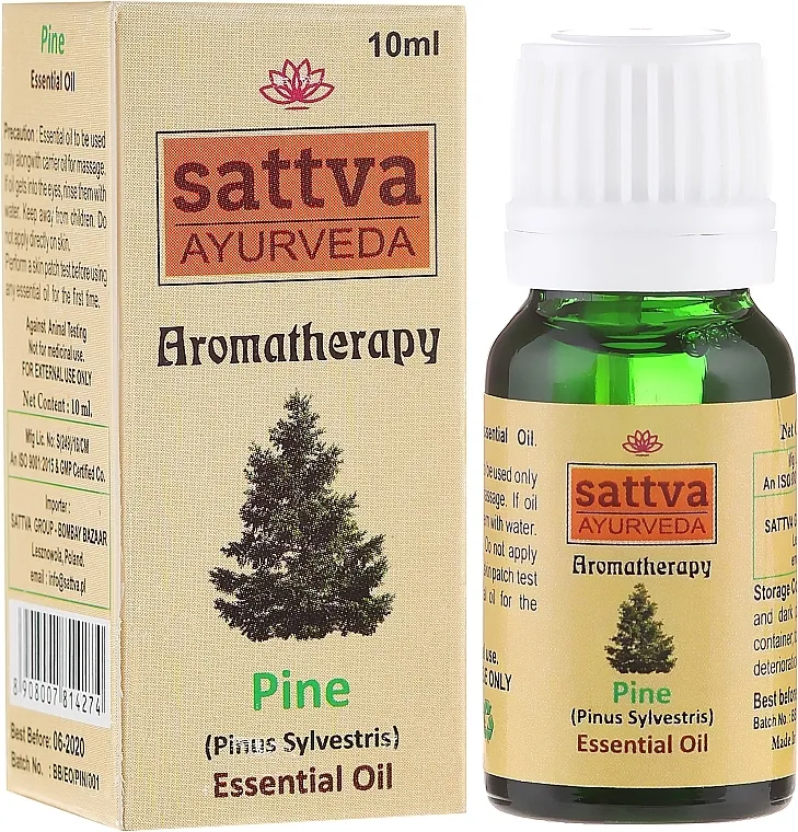Sattva Ayurveda Pine Essential Oil Eterično ulje "Bor"