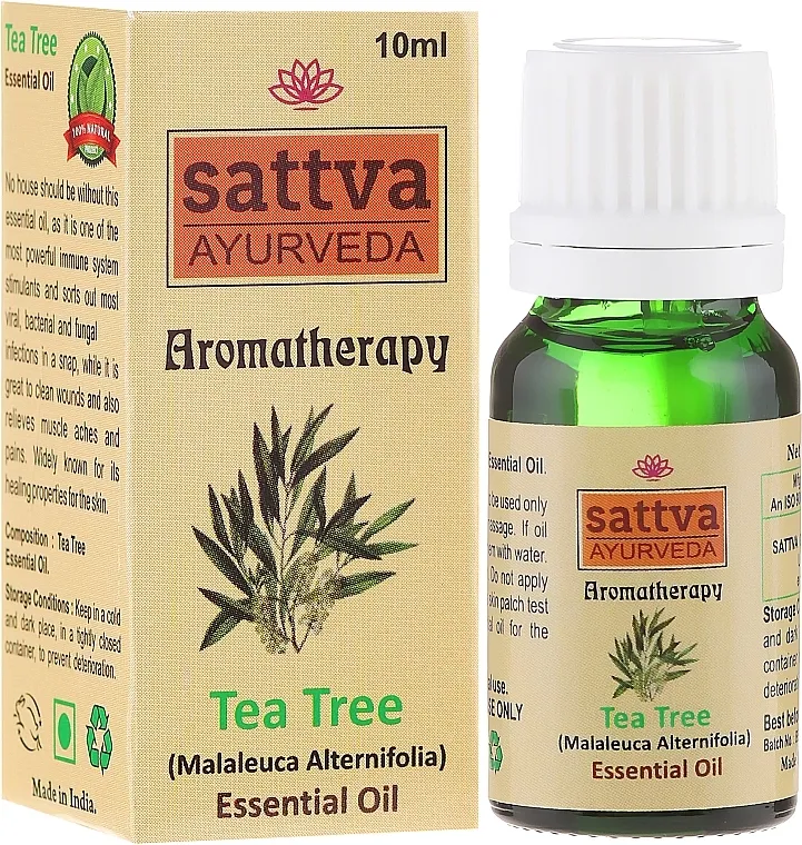 Sattva Ayurveda Tea Tree Essential Oil Eterično ulje "Čajevac"