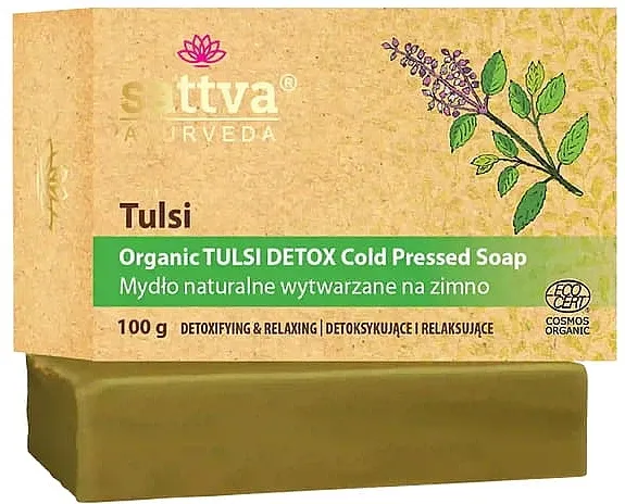 Sattva Ayurveda Tulsi Soap Sapunic