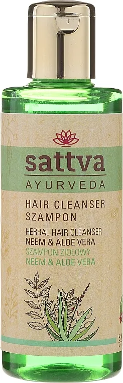 Sattva Cleanser Shampoo Neem Aloe Vera Šampon za kosu