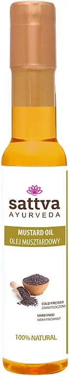 Sattva Cold Pressed Mustard Oil Ulje od semena slačice prve hladne prerade
