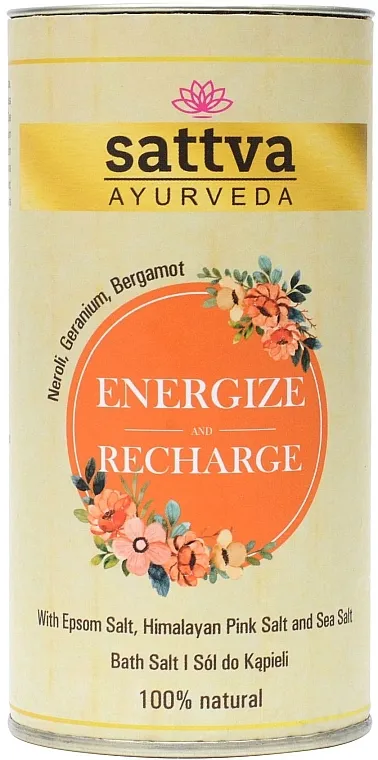 Sattva Energise And Recharge Bath Salt So za kupanje
