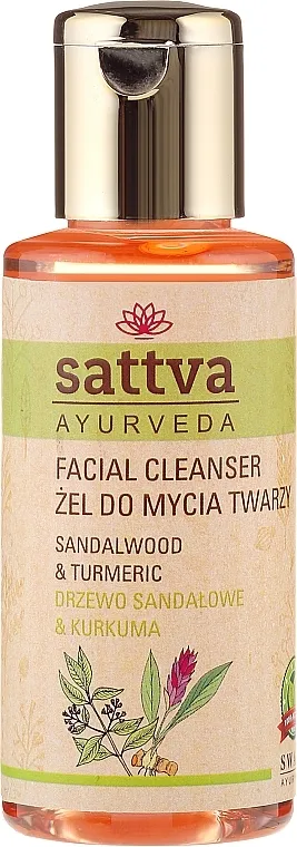 Sattva Facial Cleanser Sandalwood Gel za čišćenje lica