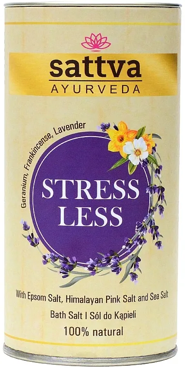 Sattva Stress Less Bath Salt So za kupanje