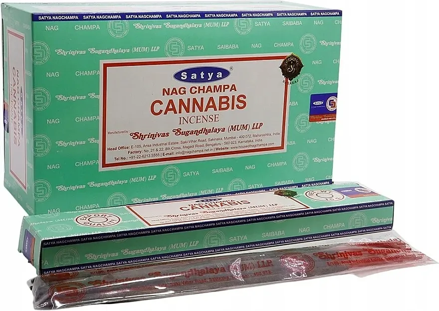 Satya Cannabis Incense Mirisni štapići Kanabis