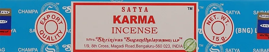 Satya Karma Incense Sticks Mirisni štapići Karma