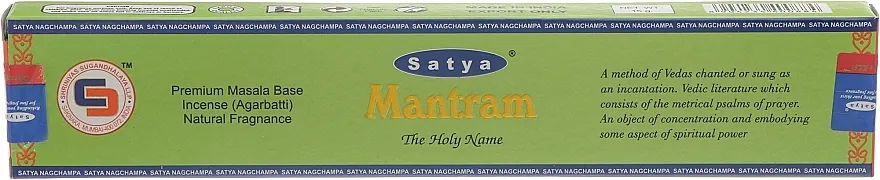 Satya Mantram Incense Tamjan 'Mantram'