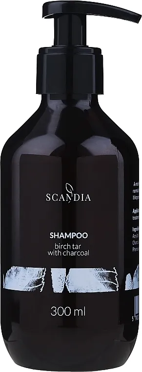 Scandia Cosmetics Shampoo Tar šampon s aktivnim ugljenom