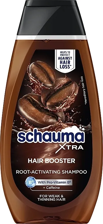 Schauma Men Hair Booster Root Activating Shampoo Kofeinski šampon za muškarce koji aktivira koren kose