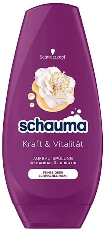 Schauma Strength And Vitality Conditioner Regenerator za kosu sa biotinom