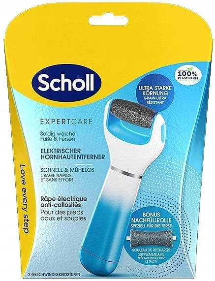 Scholl Expert Care Električna turpija, plava