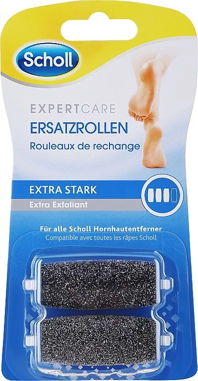 Scholl Velvet Smooth Wet&amp;Dry Diamond Crysta Visoko abrazivni zamenski valjci za električnu tupiju