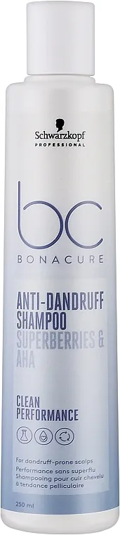 Schvarzkopf Professional BC Bonacure šampon protiv peruti Superberries &amp; AHA Šampon protiv peruti obogaćen super bobicama i AHA