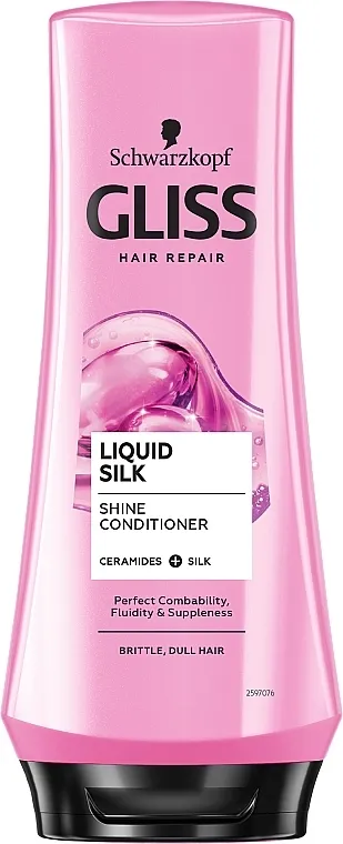 Schwarzkopf Gliss Kur Liquid Silk Balsam Regenerator za kosu "Liquid silk"