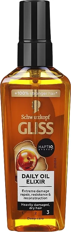 Schwarzkopf Gliss Kur Oil Nutritive Elixir Eliksir za ispucale vrhove