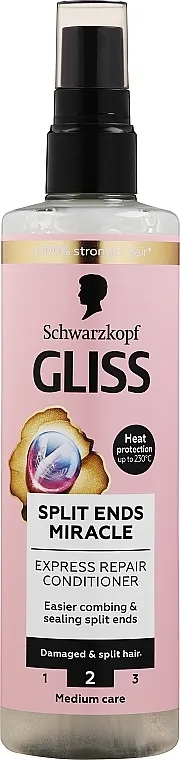 Schwarzkopf Gliss Split Ends Miracle Express-Repair Conditioner Regenerator za oštećenu kosu i ispucale vrhove