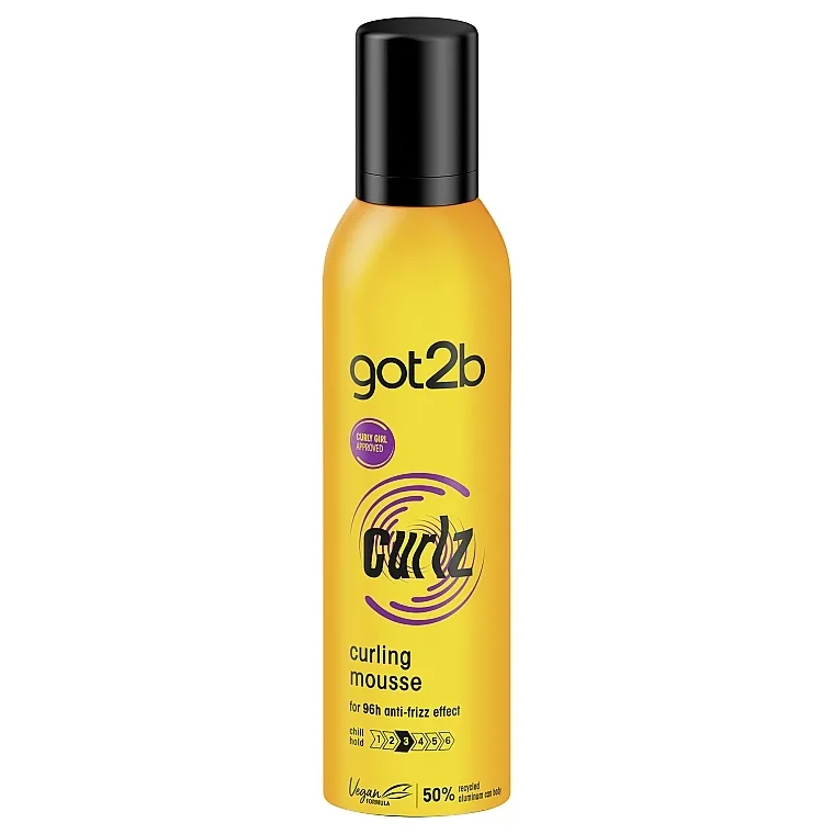 Schwarzkopf Got2b Twisted Double Curling Power Mouse Mousse za kosu