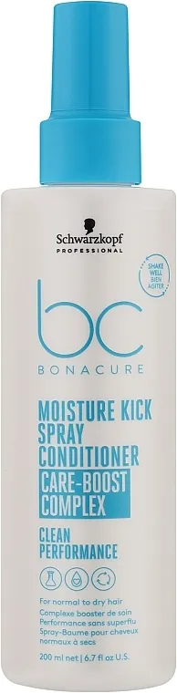 Schwarzkopf Professional BC Moisture Kick Spray Conditioner Care-boost Complex Hidratantni sprej-balzam za suvu i normalnu kosu