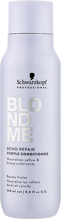 Schwarzkopf Professional Blondme Bond Repair Purple Conditioner Neutrališući Balzam (Ljubičasti)