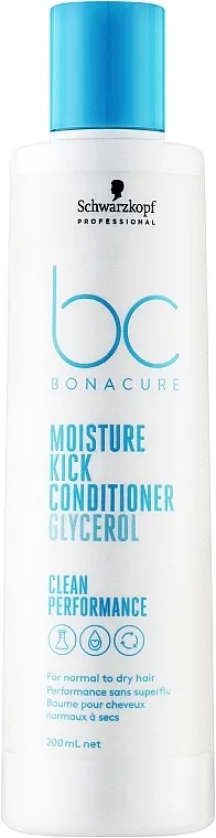 Schwarzkopf Professional Bonacure Moisture Kick Conditioner Glycerol Regenerator za normalnu i suhu kosu