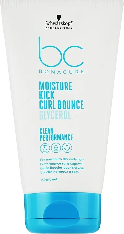 Schwarzkopf Professional Bonacure Moisture Kick Curl Bounce Glycerol Hidratantna krema za kosu