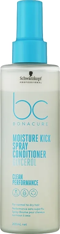 Schwarzkopf Professional Bonacure Moisture Kick Spray Conditioner Glycerol Regenerator za kosu u spreju