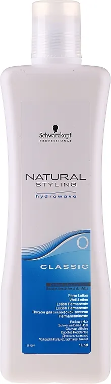 Schwarzkopf Professional Natural Styling Classic Lotion 0 Losion za trajnu kosu za kosu koja se teško uvija