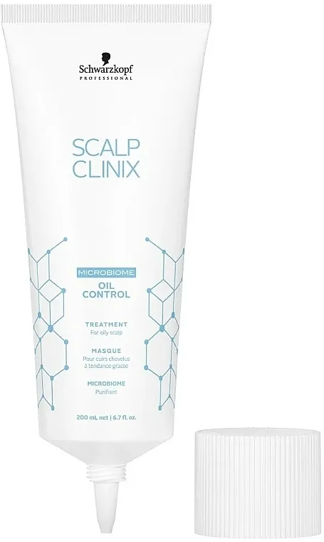 Schwarzkopf Professional Scalp Clinix Oil Control Treatment Maska za kontrolu masnoće kože glave